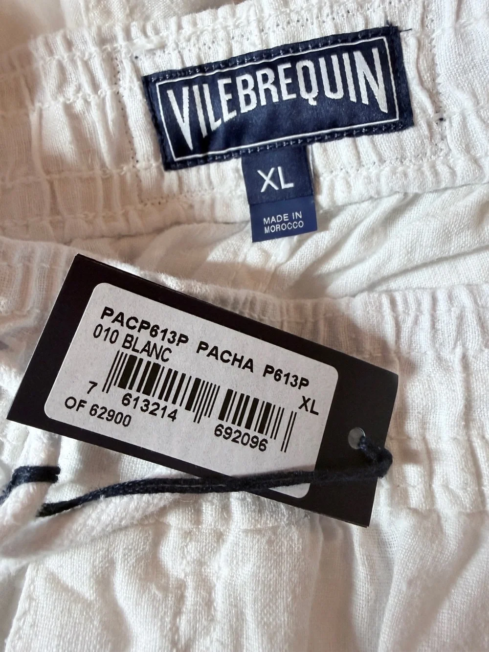 🔥 $340 Vilebrequin Linen Regular Fit Drawstring Pants Men’s Size XL 🔥